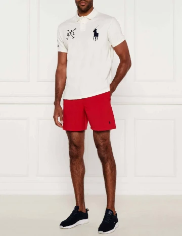 Tricou Polo Ralph Lauren, alb