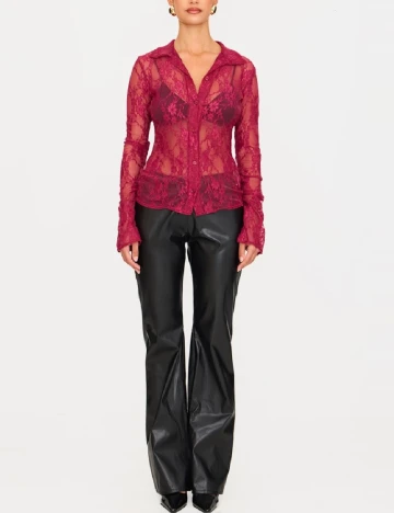 Camasa PRETTYLITTLETHING, magenta