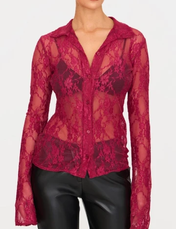 Camasa PRETTYLITTLETHING, magenta