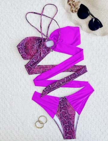 Costum de baie SHEIN, mov