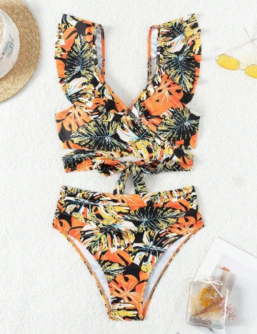 Costum de baie SHEIN, mix culori