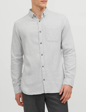 Camasa Jack&Jones Plus Size Men, gri Gri