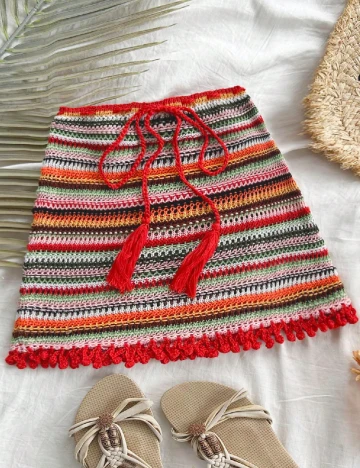 Fusta de plaja SHEIN, mix culori