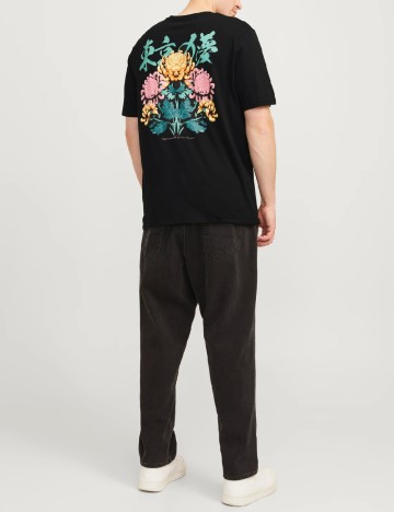 Tricou Jack&Jones Plus Size Men, negru