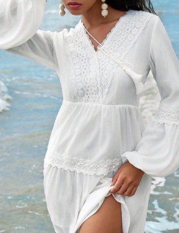 Rochie scurta SHEIN, alb