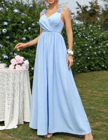 Rochie lunga SHEIN, bleu