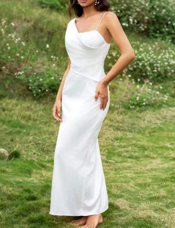 Rochie lunga SHEIN, alb