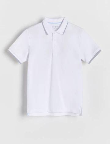 Tricou Reserved, alb