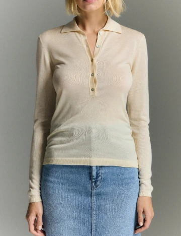Bluza Reserved, crem