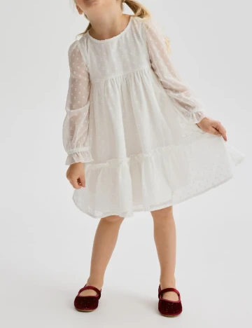 Rochie Reserved, alb