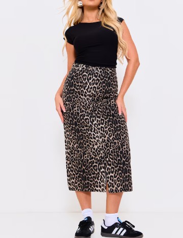 
						Fusta PRETTYLITTLETHING, animal print