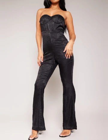 Salopeta PRETTYLITTLETHING, negru
