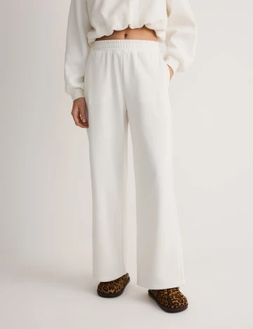 Pantaloni Reserved, alb