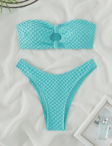 Costum de baie SHEIN, albastru