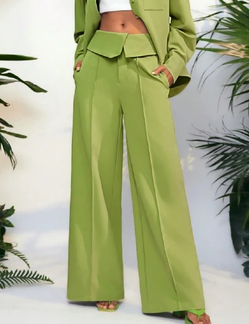 Pantaloni SHEIN, verde