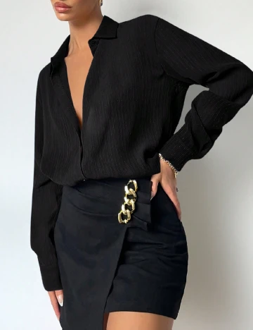 Camasa SHEIN, negru