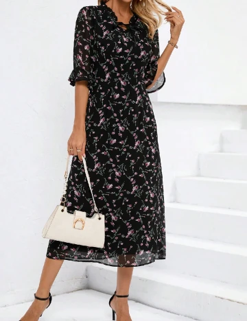 Rochie medie SHEIN, negru