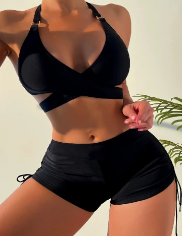 Costum de baie SHEIN, negru