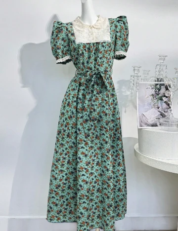 Rochie medie SHEIN, verde