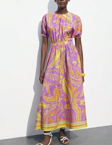 
						Rochie lunga SHEIN, mix culori
