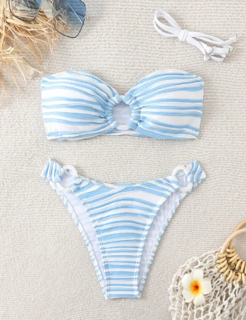 Costum de baie SHEIN, bleu