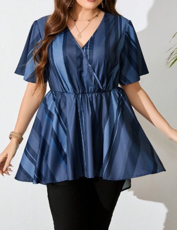 
						Bluza Emery Rose Curve, bleumarin
