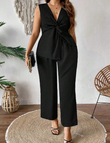 
						Compleu SHEIN CURVE, negru