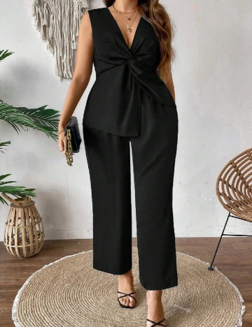 Compleu SHEIN CURVE, negru