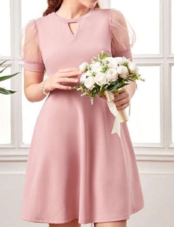 
						Rochie Shein Kids, roz