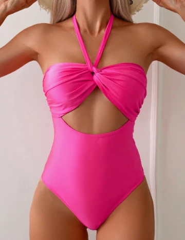 Costum de baie SHEIN, roz