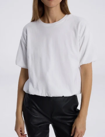Tricou Reserved, alb