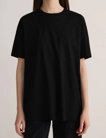 Tricou Reserved, negru