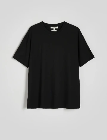 Tricou Reserved, negru