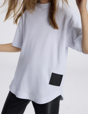 Tricou Reserved, alb