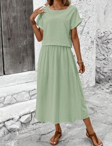 
						Compleu SHEIN, verde