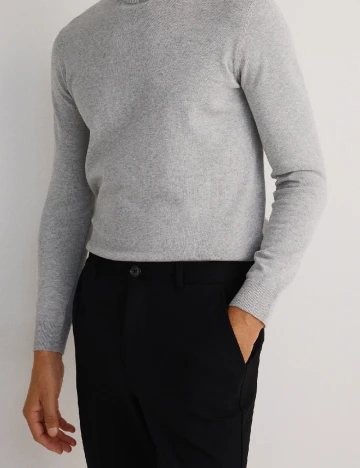 Pantaloni Reserved, negru