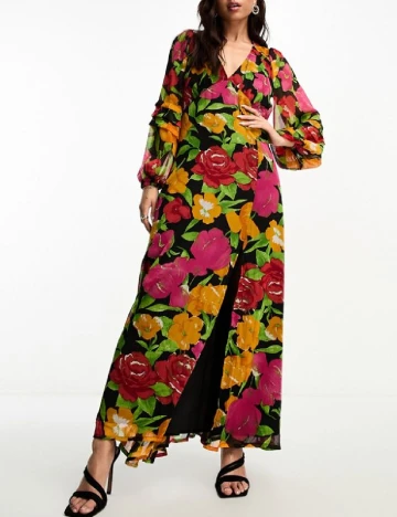 Rochie medie Miss Selfridge, floral print Floral print