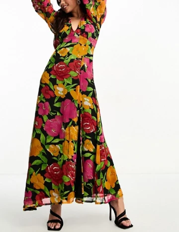 Rochie medie Miss Selfridge, floral print Floral print