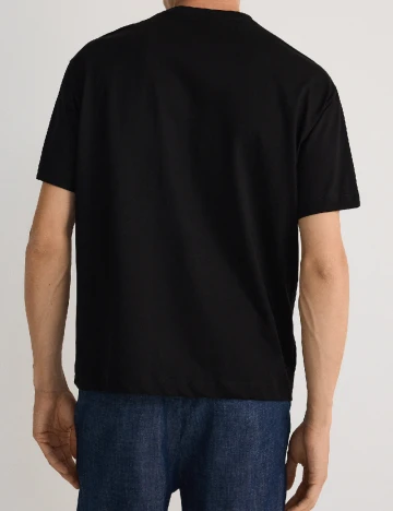 Tricou Reserved, negru