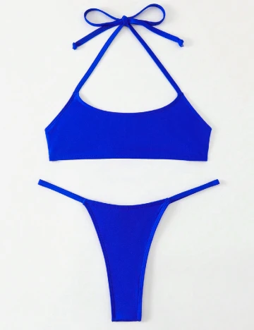 Costum de baie SHEIN, albastru