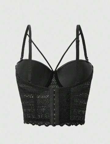 Top SHEIN, negru