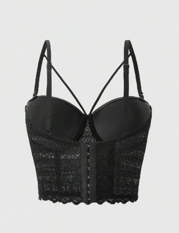 Top SHEIN, negru
