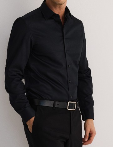 
						Camasa Reserved, negru