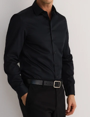 Camasa Reserved, negru