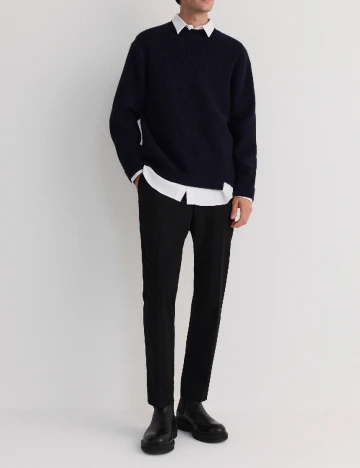 Pantaloni Reserved, negru