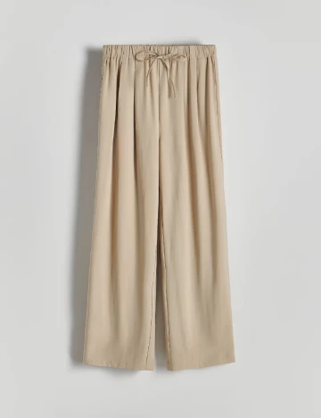 Pantaloni Reserved, bej