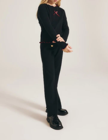 Bluza Reserved, negru