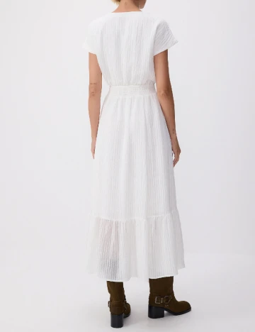 Rochie medie Reserved, alb