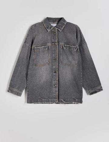 Jacheta Oversize Reserved, gri Gri