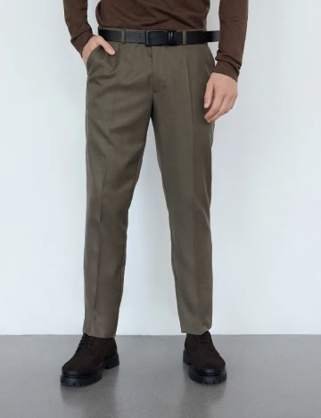 Pantaloni Reserved, kaki